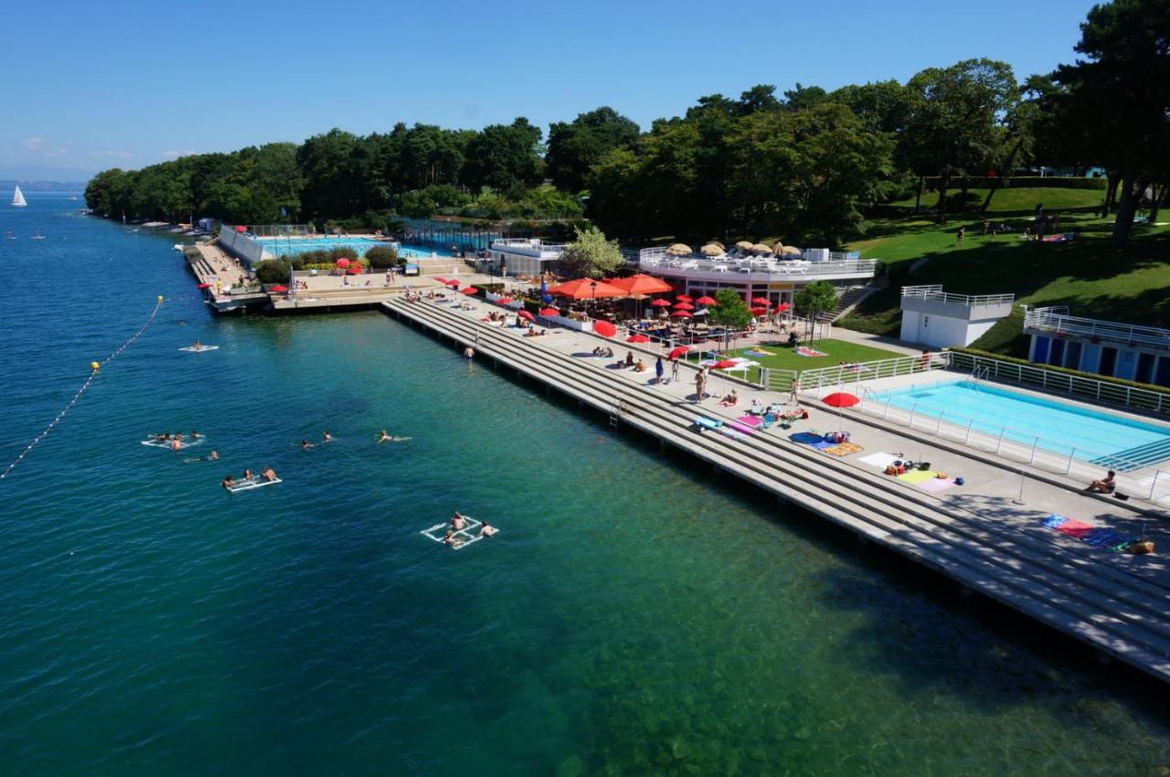Ferienwohnung Leman Holidays - Le Chatelain Thonon-les-Bains Exterior foto